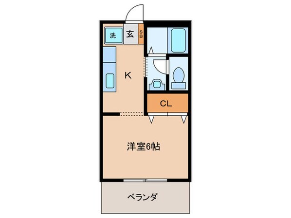 ラルゴ羽曳野の物件間取画像